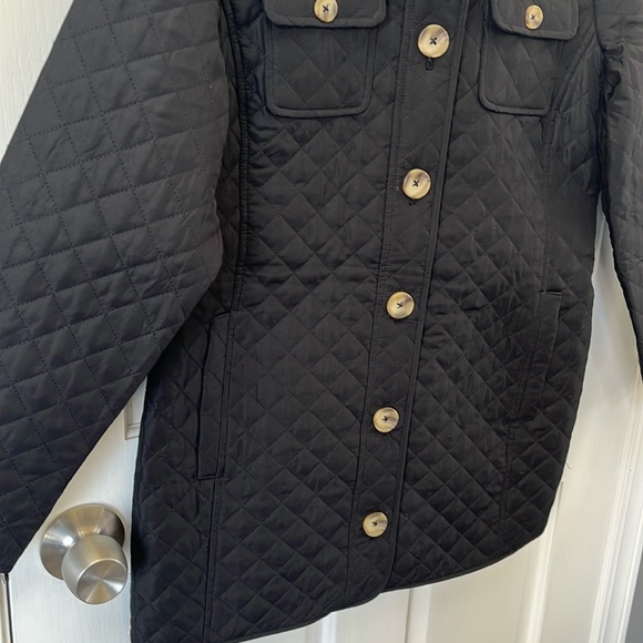 Chicos black quilted jacket size 0 or small - Picture 6 of 15